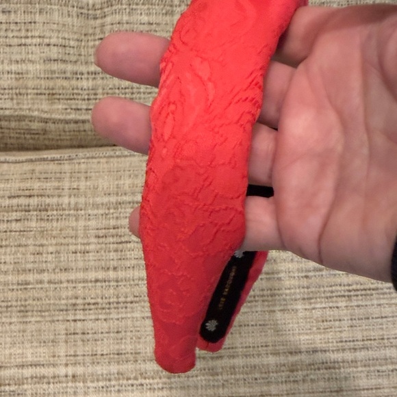 Lele Sadoughi Coral Bow Headband - Picture 4 of 5